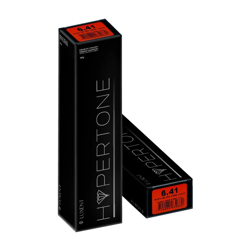LUXENT Tinte Hypertone 6.41 Rubio Oscuro Cobre Cenizo